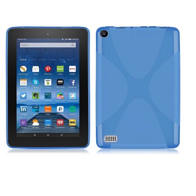 Kidder TPU Case for Kindle Fire Gen 7" (Blue)