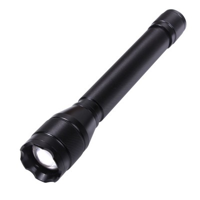 Black 5 Watt Cree Flashlight w/ Zoom