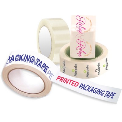 Printed Poly Propylene Packaging Tape (2 Colors, 1 Side)