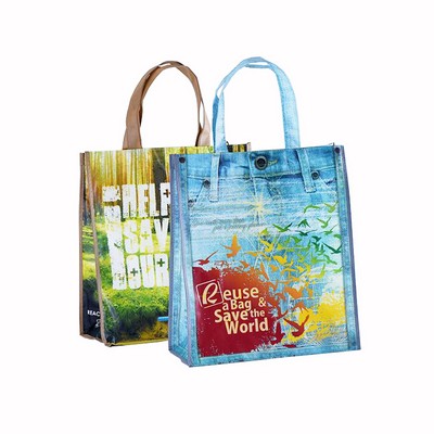 Laminated Non-woven Shopping Tote Bag Reusable Grocery Bags