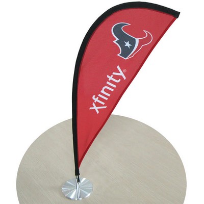 Teardrop Table Top Flag