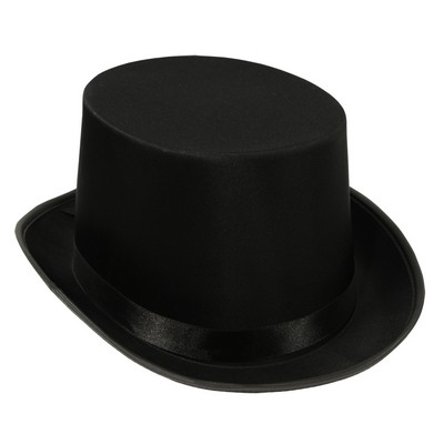 Satin Sleek Top Hat