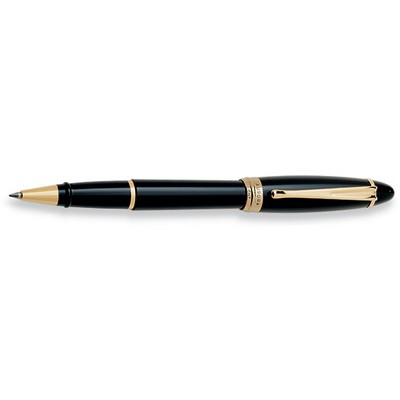 Luxury Line Aurora Ipsilon Resin Black Rollerball Pen