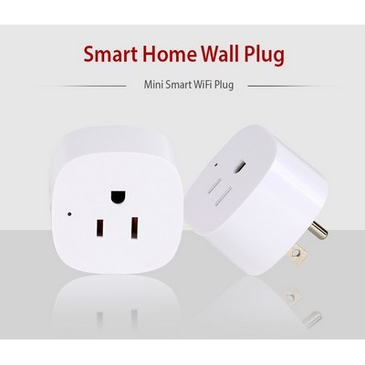 Smart WiFi Wall Plug for Smart Home, Alexa, Google Home™ Compatible