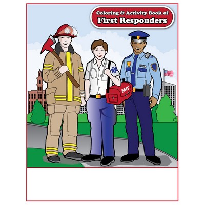 First Responders Imprintable Coloring and Activity Book