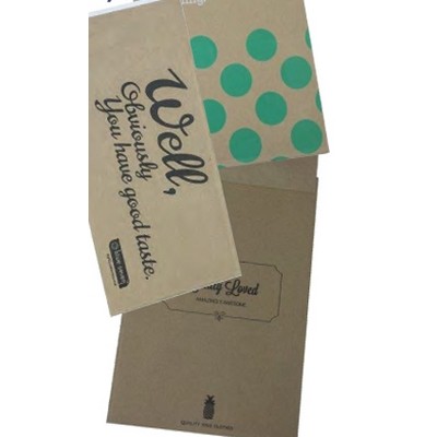 Eco-Natural Paper Mailer w/Peel and Seal Closure (8.75"x12")