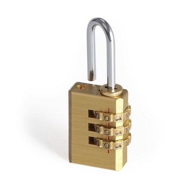 Brass Resettable Combination Padlock