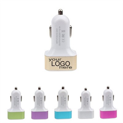 Universal 3 Port USB Car Charger