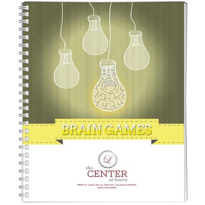 Brain Games Puzzle Book - Large Print