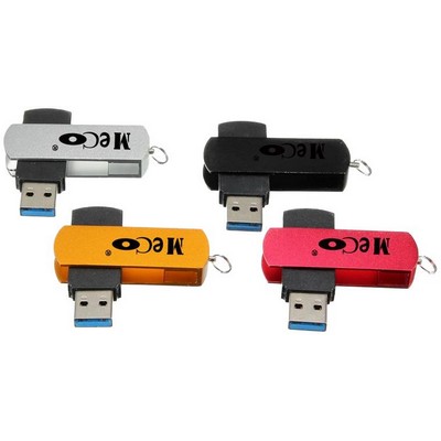 16GB USB 3.0 Swivel Flash Drives