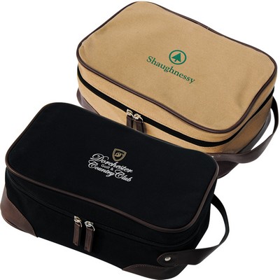 Classic Canvas Travel Kit Bag