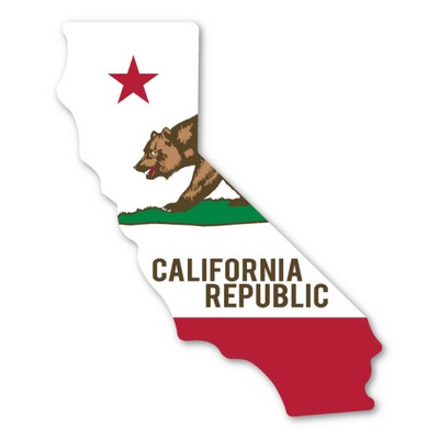 California Magnet - 4.5" x 5.25" - 30 mil - Outdoor Safe