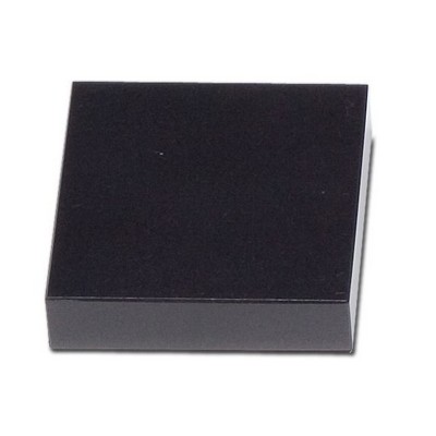 Square Jet Black Marble Base (4"x¾"x4")