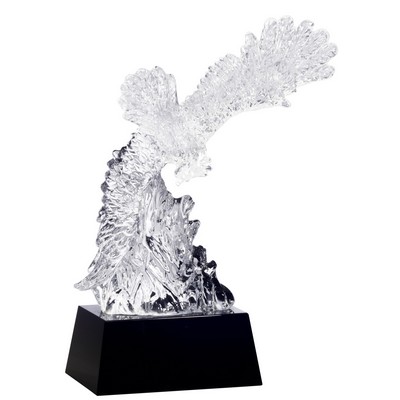 Supremacy Crystal Eagle Award, 13 1/4"H