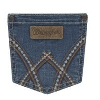 Wrangler® Retro® Women's Deadwood Blue Mae Mid-Rise Bootcut Jeans