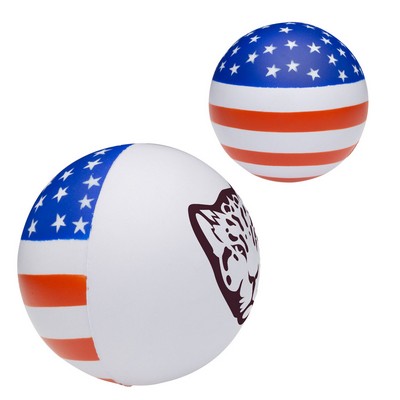 Patriot Stress Ball (1 Color Imprint)