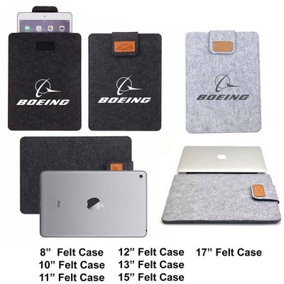 Kidder 8" Felt Sleeve Case for Laptop Tablet