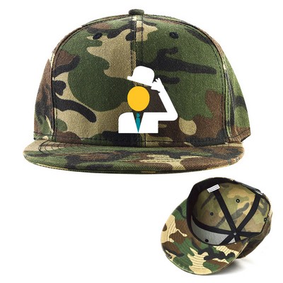 Camouflage Cotton Twill Hat