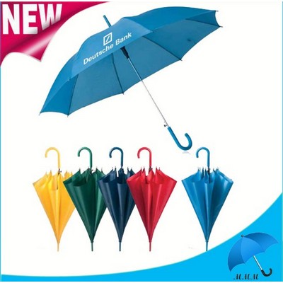 Straight rod umbrella