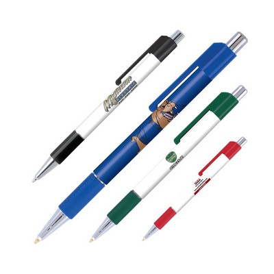 Chromatic Grip Plastic Pen (Full Color Imprint)