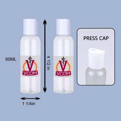 PPE 2 Oz. Gel Bottle for Hand Sanitizer