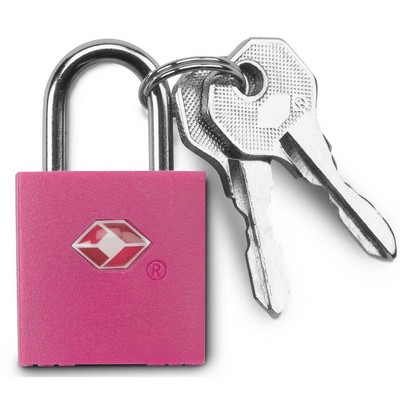 Smooth Trip Travel Gear by Talus® TSA Accepted Luggage Key Locks, Rubine Red