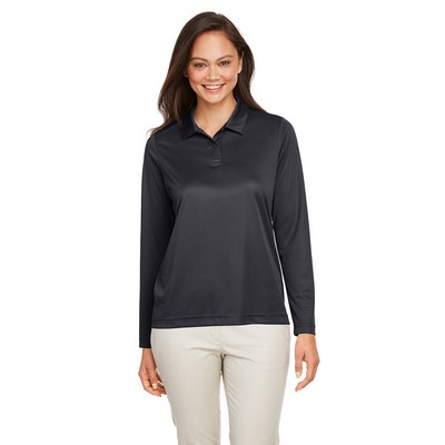 Team 365 Ladies' Zone Performance Long Sleeve Polo