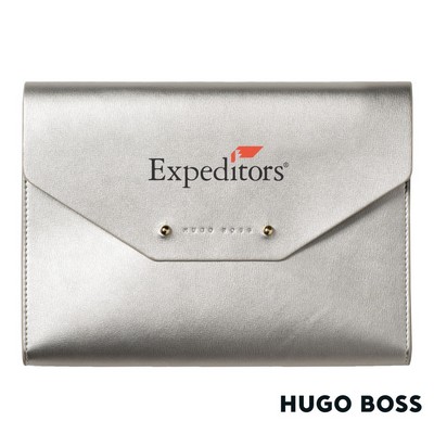 Hugo Boss® Elegance A5 Document Folder - Silver