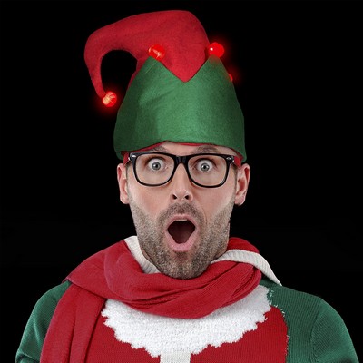 Light Up Elf Hat