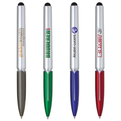 Stylus-226 Twist Action Metallic Stylus Pen