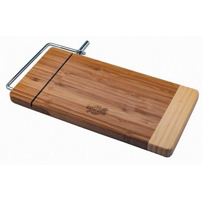 Bamboo Rectangle Cheese Slicer Board