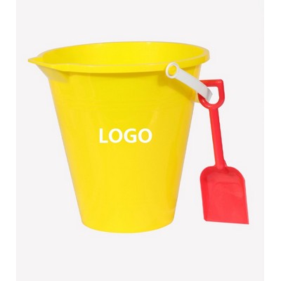 Large Sand Bucket with Shovel