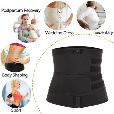 Waist Trimmer Trainer Belt Sport Sweat Workout Slimming Body Shaper Sauna Exercise