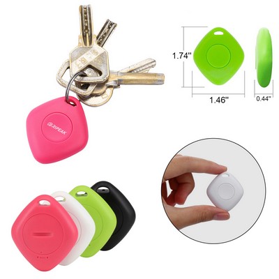 Rhombus-Shaped Wireless Smart Key Tracker Anti-Lost Device Keychain Key Finder