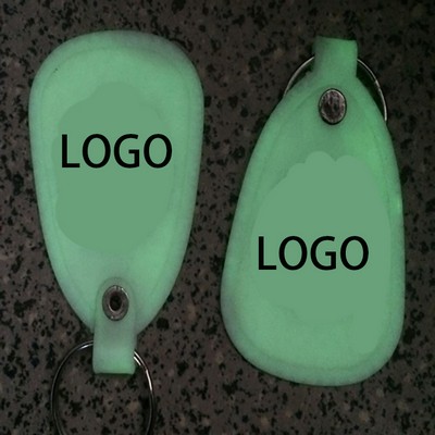 Plastic Glow In The Dark Key Tag