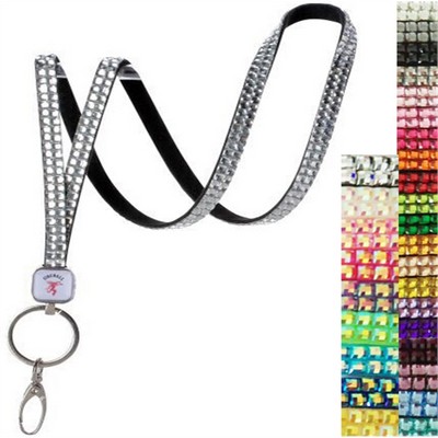 3/8" Rhinestone Lanyard