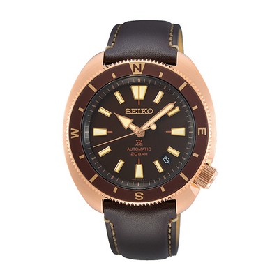 Seiko Prospex SRPG18 Automatic Diver Men's Watch - Brown