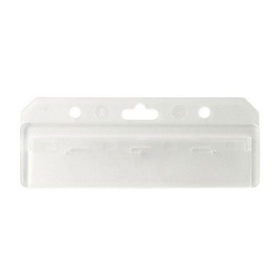 3.63" W x 1.40" H - Rigid Card Holder Strip (1 Color Imprint)