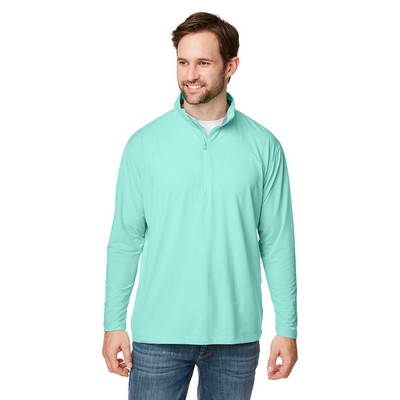 NAUTICA Men's Saltwater Quarter-Zip Pullover