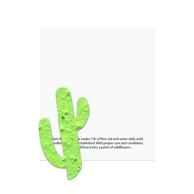 Seed Paper Cactus Mini