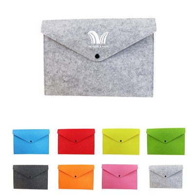 Felt File Folder Organizer Envelopes Durable Document Bag