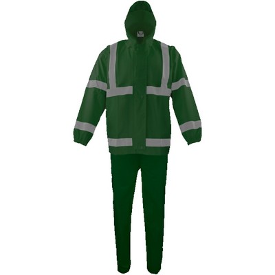 ANSI Class 3 Hi-Vis Chemical Resistant Rain Suit