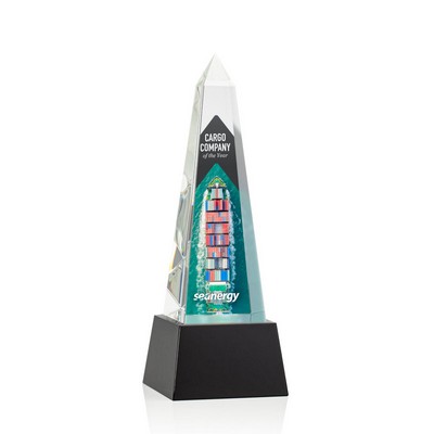 VividPrint™ Award on Base - Master Obelisk/Black 10"