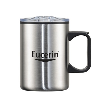 Lou Double Wall Mug w/handle - 14oz Stainless Steel