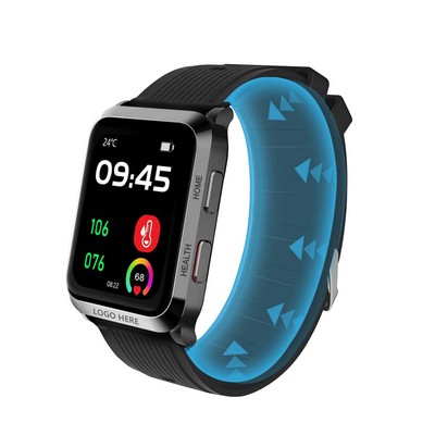 Smart Watch w/Air Pump Blood Pressure Monitor