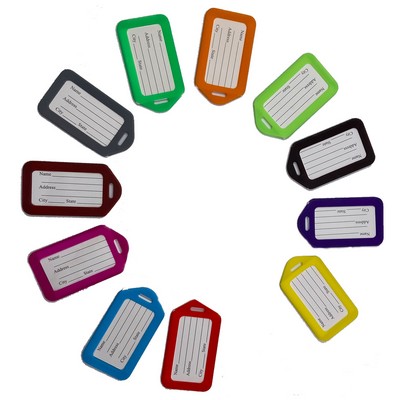 Plastic Luggage Tag Rush Service