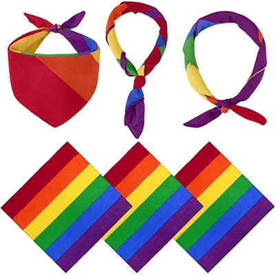 LGBTQ Pride Rainbow Bandana