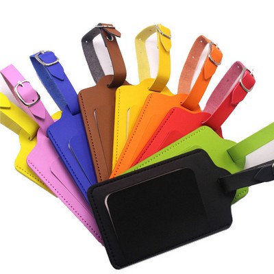 Soft PU Luggage Tag