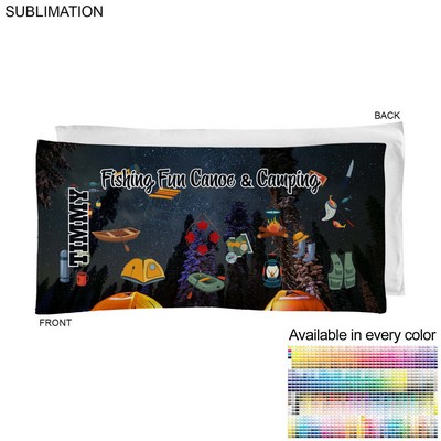 Camping Towel in Absorbent and Compact Microfiber Dri-Lite Terry, 20x40, Sublimated 1 side