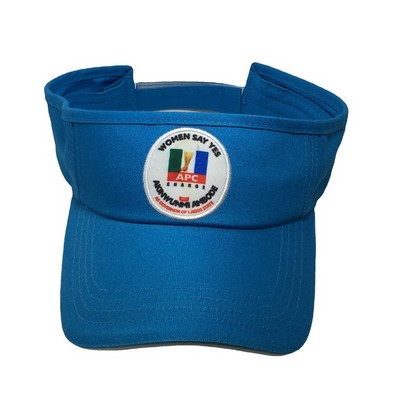 Custom Adjustable Cotton Sun Visor Cap